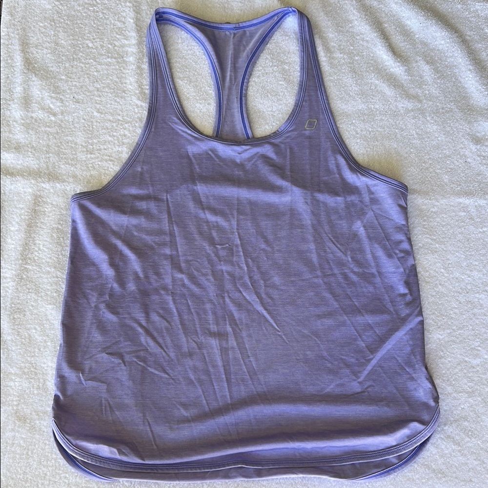 Lorna Jane Purple Relaxed Sleeveless Tank Top